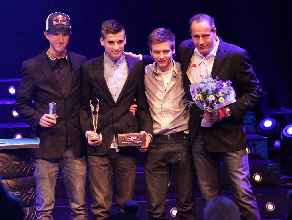 Årets MC-kører: Speedway Ungdomslandsholdet, som har kæmpet hård i 2011
(Foto: Motorsporten.dk)